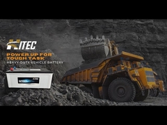 La prima serie di batteria resistente del camion di Hitec in Indonesia